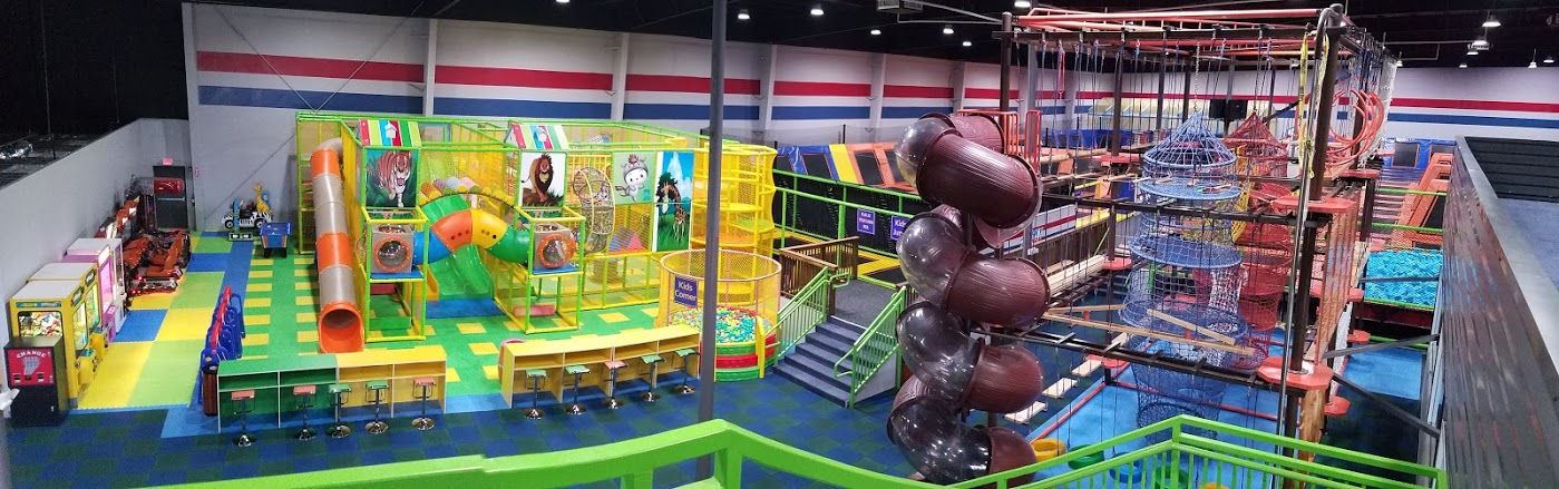 大型蹦床實物圖 大型蹦床實物圖