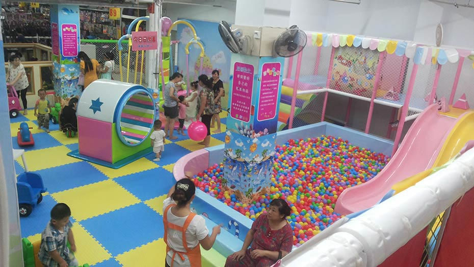 室內兒童樂園實物照片
