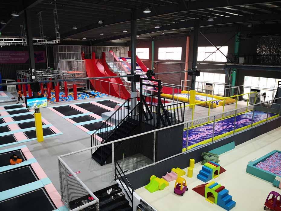 蹦床實物照片 蹦床實物照片