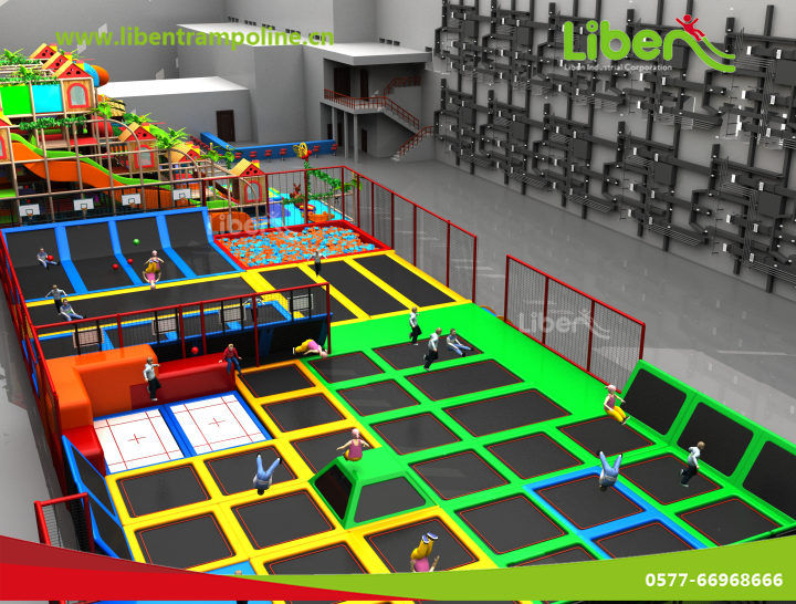 孩子玩蹦床符合娛樂(lè)運(yùn)動(dòng)心理特點(diǎn) 保證安全很重要