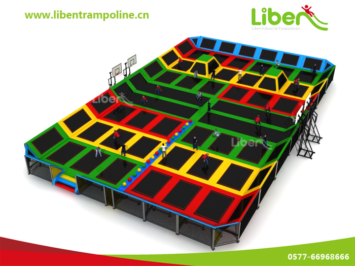 中國游樂玩具注資最大企業(yè)的游樂蹦床