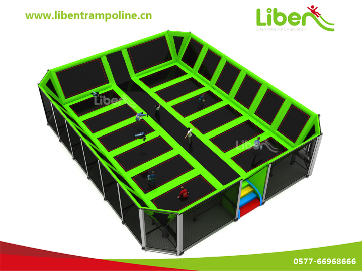 通過(guò)ISO認(rèn)證室內(nèi)外游樂(lè)蹦床