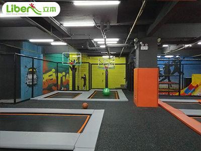 立本集團(tuán)蹦床——1000平南充蹦床主題公園案例